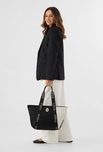 Shopperka NOBO z monogramem