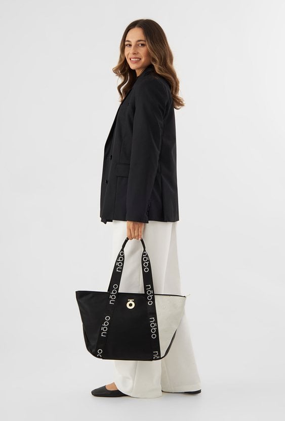 Shopperka NOBO z monogramem
