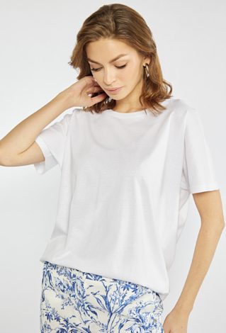 T-shirt damski z modalu