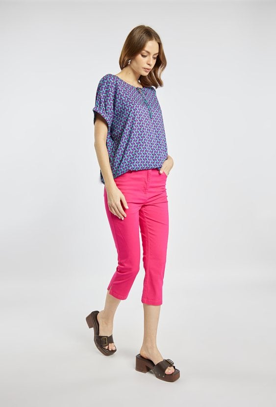 Dopasowane spodnie 7/8