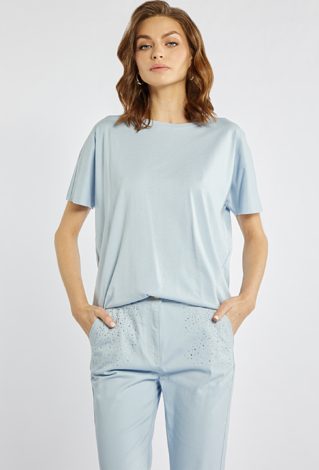 T-shirt damski z modalu