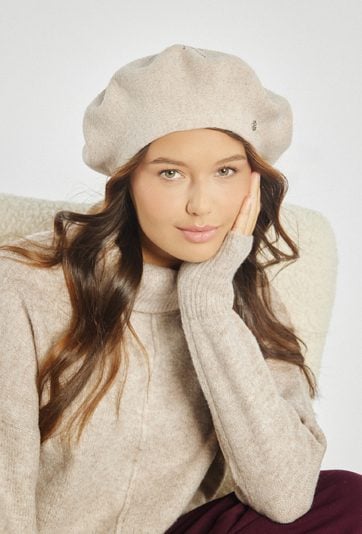 Klasyczny beret damski
