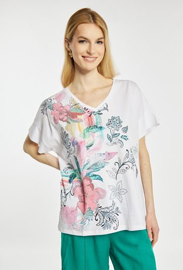 T-shirt z bawełny