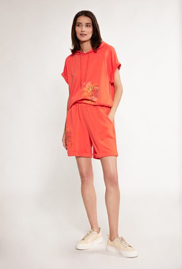 Szorty damskie z wzorem