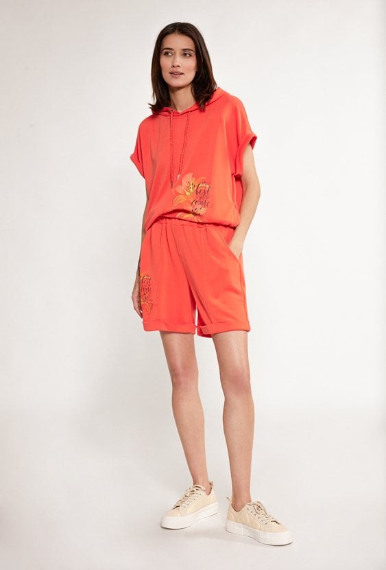 Szorty damskie z wzorem