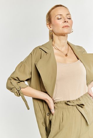 Przejściowa kurtka z wiskozy