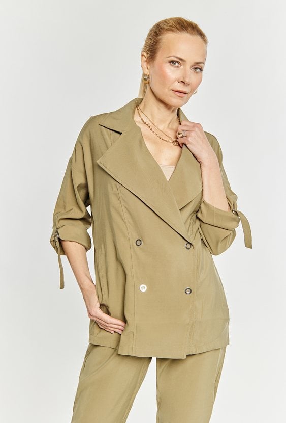 Przejściowa kurtka z wiskozy