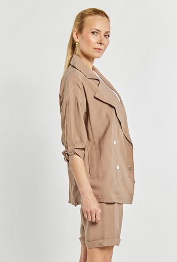 Przejściowa kurtka z wiskozy