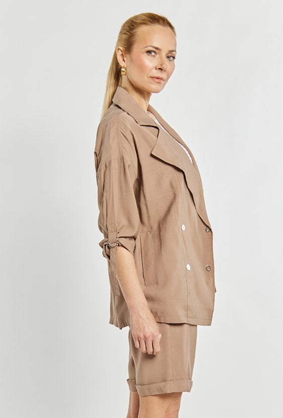 Przejściowa kurtka z wiskozy