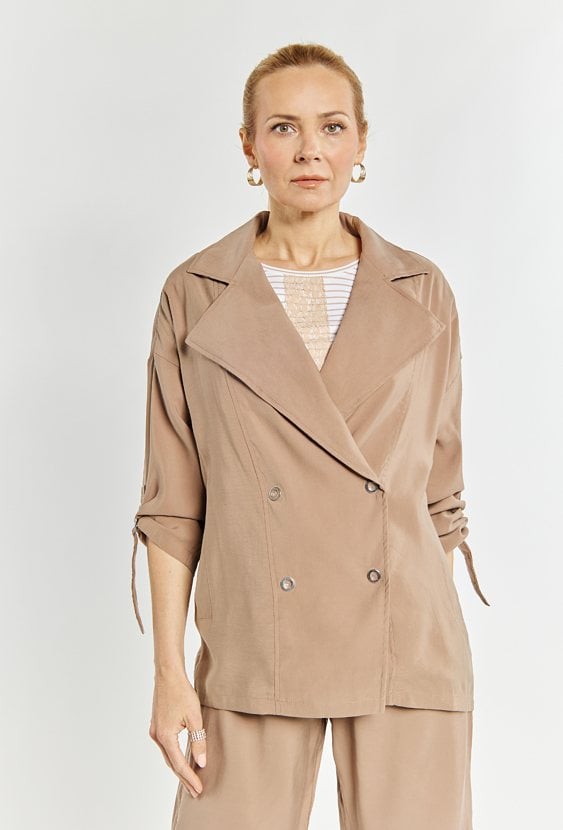 Przejściowa kurtka z wiskozy