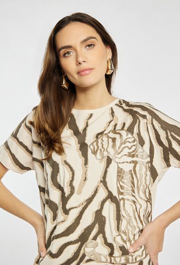 T-shirt z bawełny