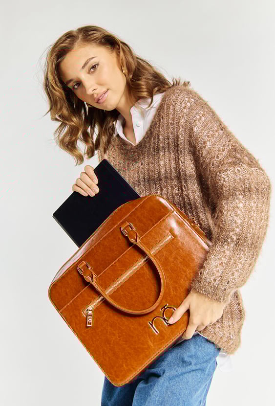 Elegancka aktówka Nobo na laptopa