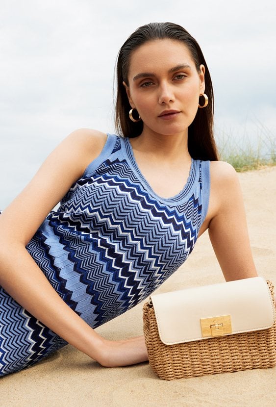 Stylowy koszyk typu crossbody