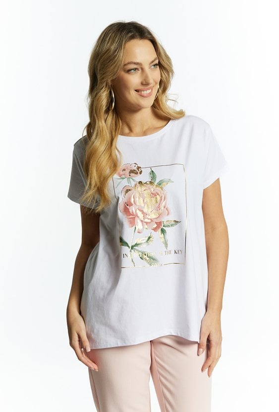 T-shirt damski z nadrukiem