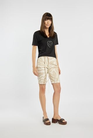 Stylowe spodenki z wzorem