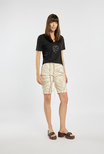 Stylowe spodenki z wzorem