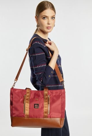 Duża, tekstylna torba