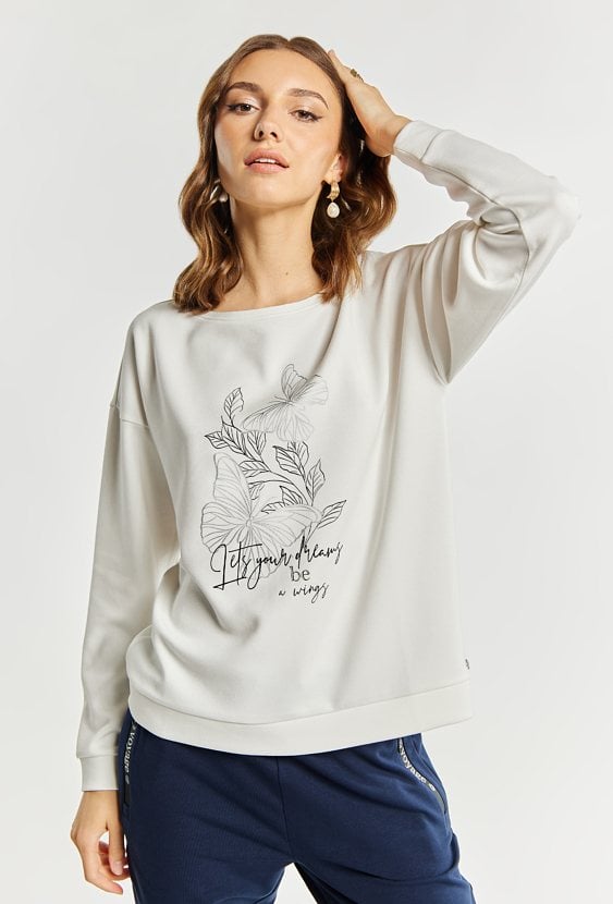 Wiskozowa bluza damska