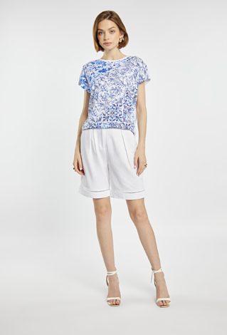 T-shirt z ciekawym printem