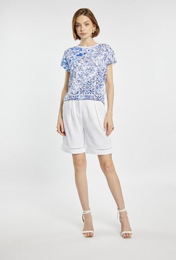 T-shirt z ciekawym printem