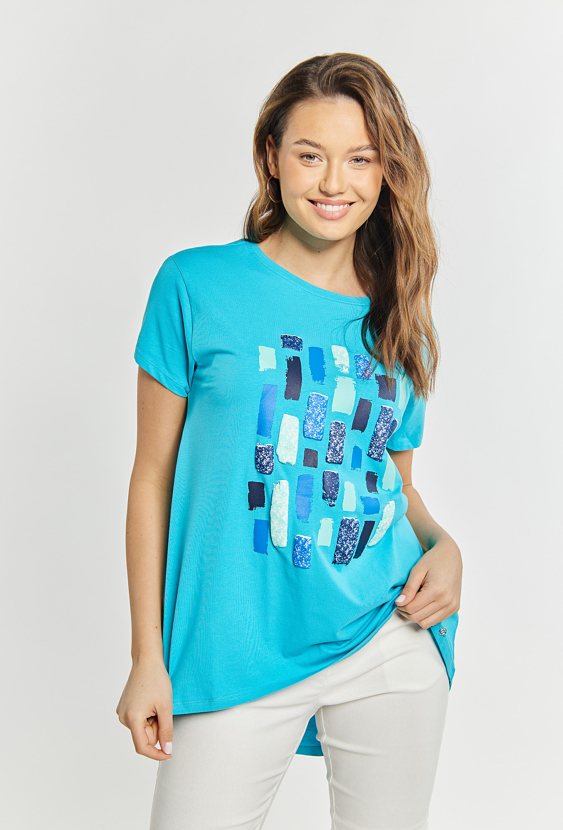 Bawełniany T-shirt damski