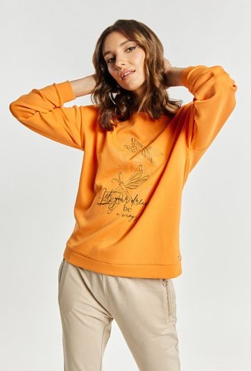 Wiskozowa bluza damska