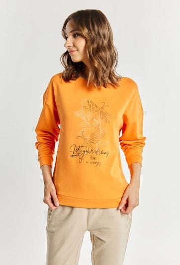 Wiskozowa bluza damska