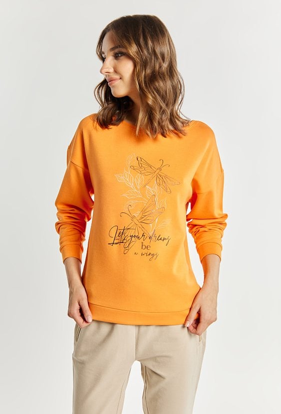 Wiskozowa bluza damska