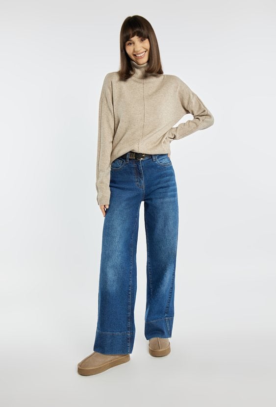 Golf damski z wiskozą