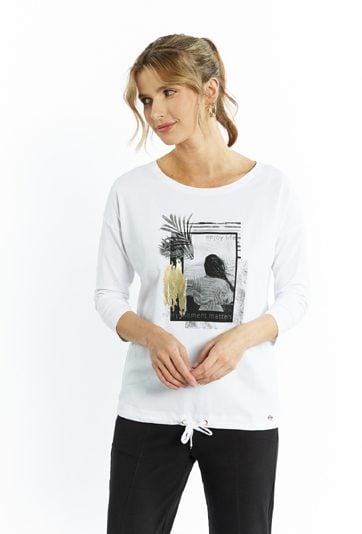 Bawełniany T-shirt damski