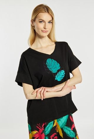 Bluzka dzianina 12 TROPIC STORY TSH1244-020
