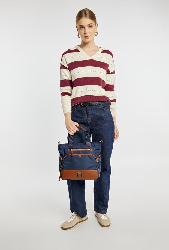 Torba damska z kieszeniami