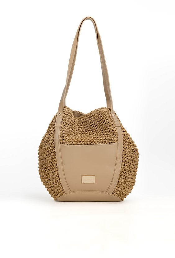 Torba damska z plecionką