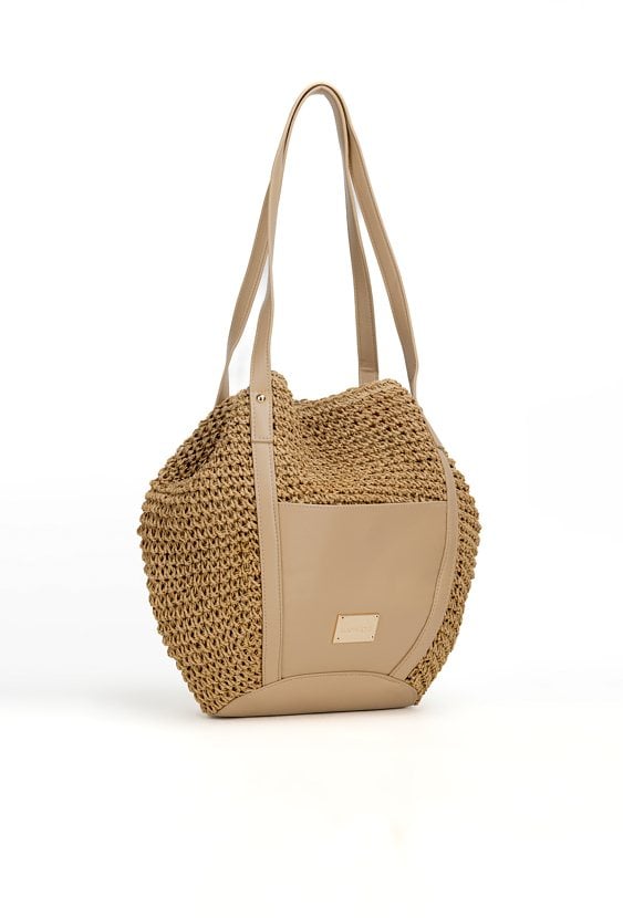 Torba damska z plecionką