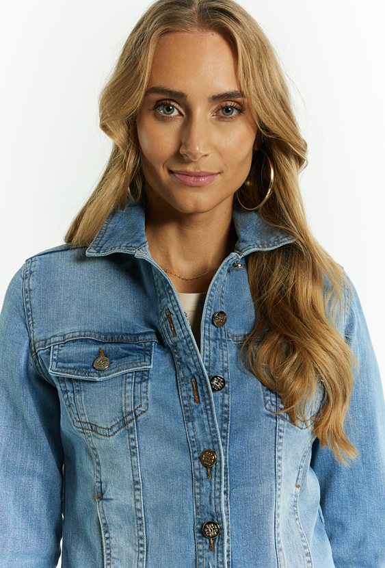 Jeansowa kurtka damska