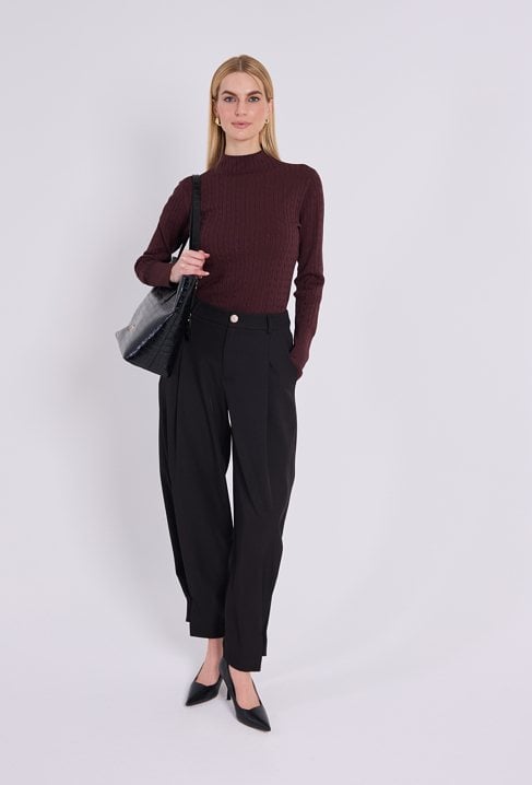 Sweter damski z wiskozą