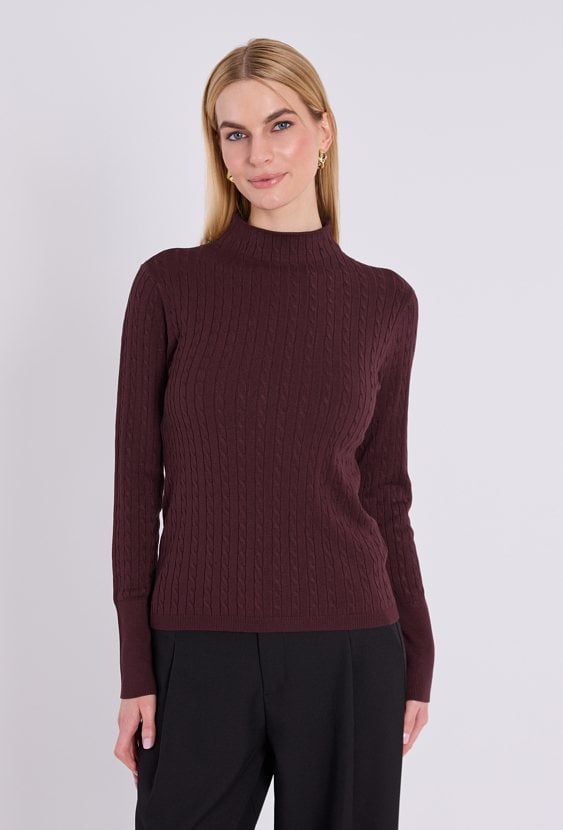 Sweter damski z wiskozą