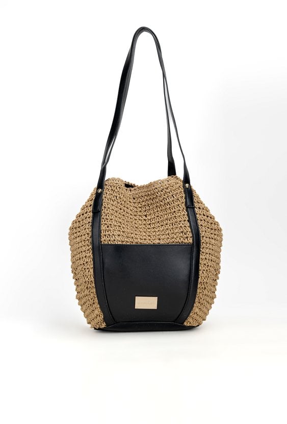 Torba damska z plecionką