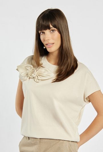 Elegancki T-shirt damski