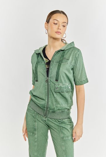 Bawełniana bluza z kapturem