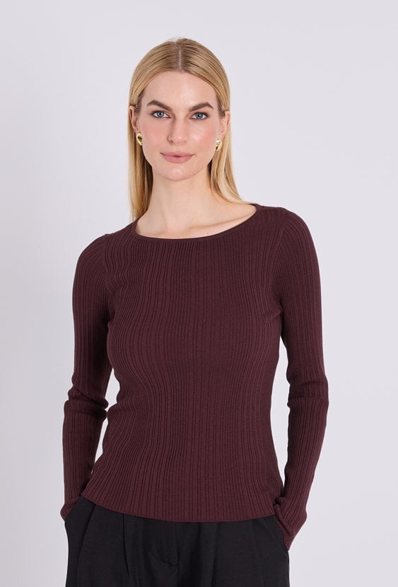 Sweter damski z wiskozą