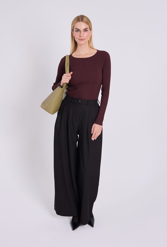 Sweter damski z wiskozą