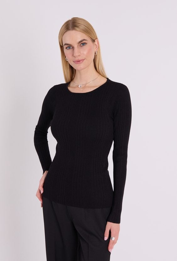 Sweter damski z wiskozą