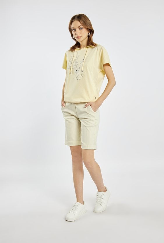 Stylowa bluzka z kapturem