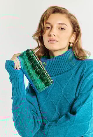 Portfel damski w ciekawym kolorze