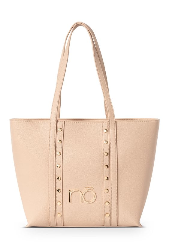 Shopperka NOBO z metalowymi nitami