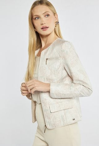 Elegancka, pikowana kurtka