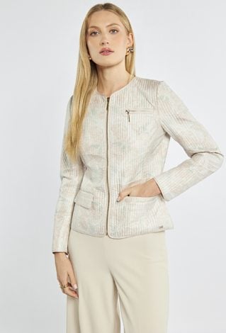 Elegancka, pikowana kurtka