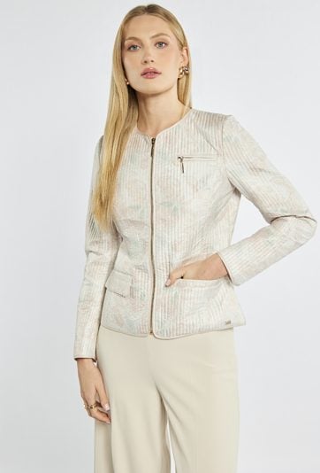 Elegancka, pikowana kurtka