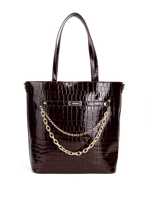 Stylowy shopper z łańcuszkiem